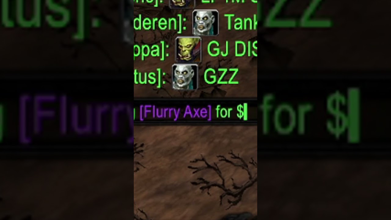 POV: You Find Flurry Axe in Hardcore WoW (OnlyFangs) 