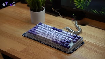 E7-V2 Keyboard Typing Sound Test