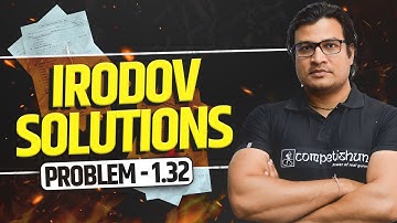 Irodov Solutions (Mechanics) Problem 1.32 | #jeeadvanced  #jeemains