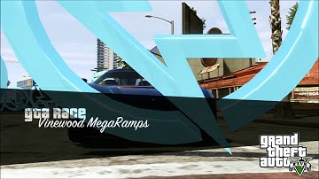 GTA ONLINE - Vinewood Mega Ramps (race)