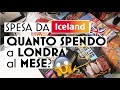 QUANTO si SPENDE a LONDRA ? | Spesa per un MESE | Supermercati | Iceland | Vivere e Visitare Londra