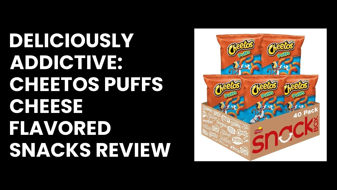 Cheetos Puffs Cheese Flavored Snacks