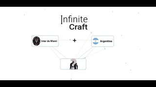 Haciendo a LIONEL MESSI en INFINITE CRAFT