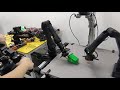 🚀 Multi-Arm Teleoperation in Action | Alicia-D Leader Arm Controls Multiple Follower Arms 🤖🦾