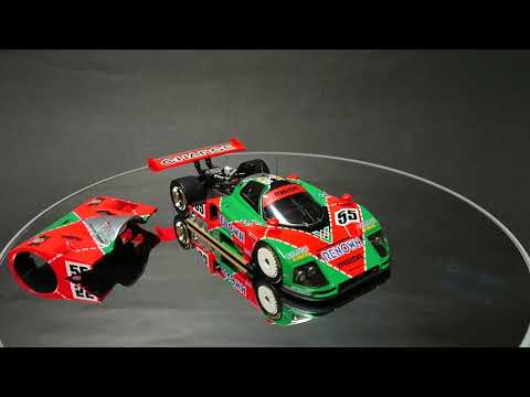 HPI 1/43 MAZDA 787B 1991 LE MANS 24HOURS WINNER - YouTube