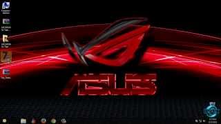 ASUS ROG Windows 7 Theme by Tiger, Vignoi, & gsw953