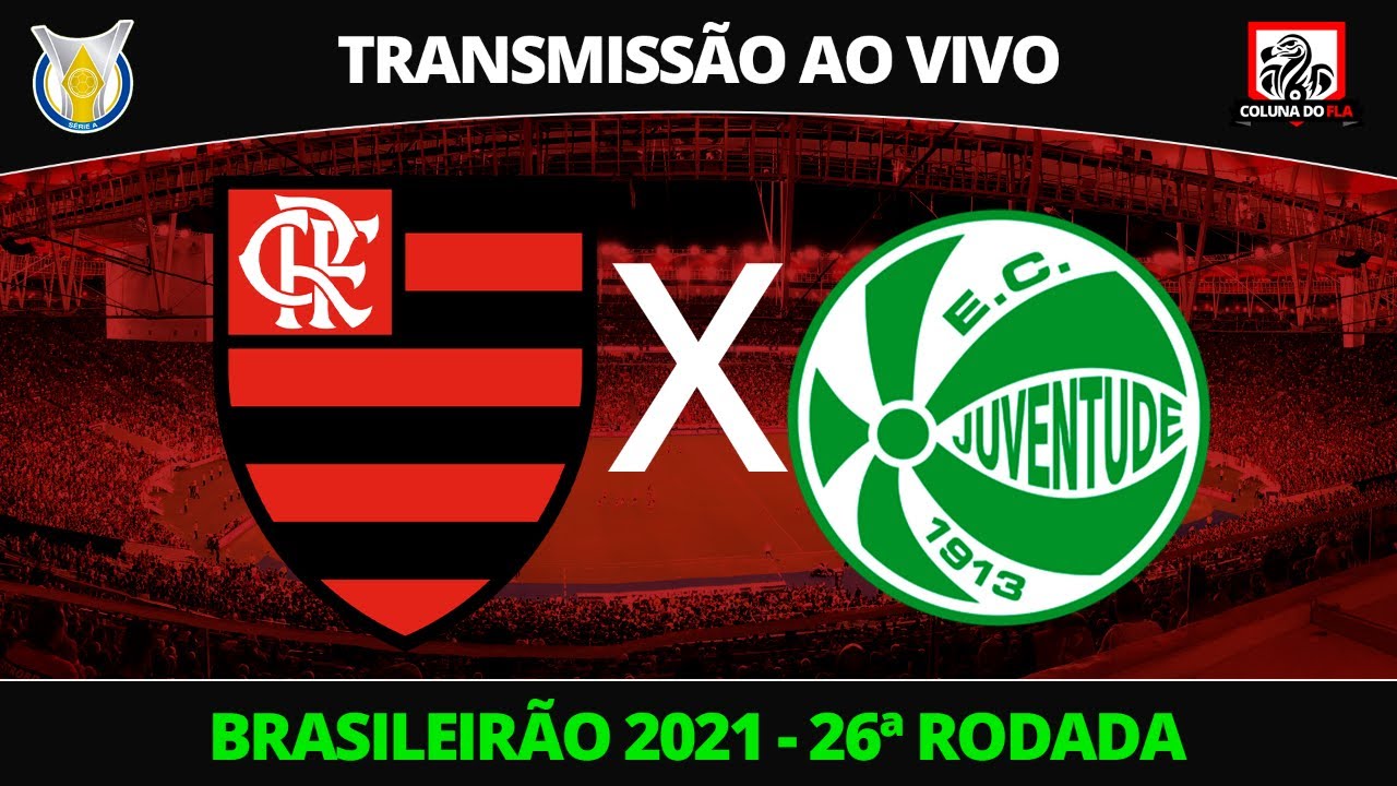 OUÇA AGORA: Juventude enfrenta o Flamengo pela 26ª rodada do