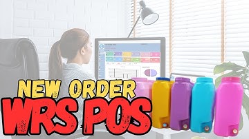 How to Create New Orders in Water Refilling Station POS | MS Access Tutorial