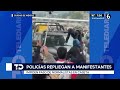 Bloque Negro desata enfrentamientos con policías cerca del Estadio CdMx