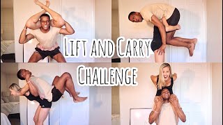 COUPLES LIFT AND CARRY CHALLENGE! *hilarious* | International Couple 🇺🇸🇵🇱