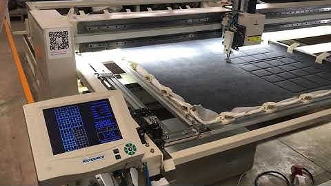 How to quilt the square patterns by Richpeace single head quilting machine