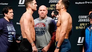 Chris weidman and gegard mousasi square off for the final time before
their ufc 210 co-main event fight saturday in buffalo.subscribe:
http://goo.gl/dypsghch...