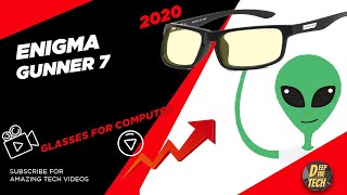 Best Computer glasses _  Gunner Optics Enigma 7   _ Protects eyes from harmful screen rays