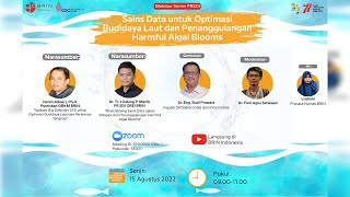 Sains Data untuk Optimasi Budidaya Laut dan Penanggulangan Harmful Algal Blooms