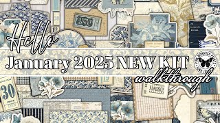 IT'S TIME! January 2025 New Digital Kit! The ultimate Junk Journal kit :)