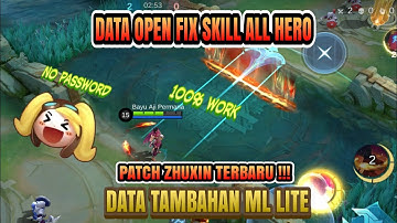 UPDATE ‼️ data open fix skill Hero & indikator Skill TERBARU NO PASSWORD || FULL EFFECT 😘