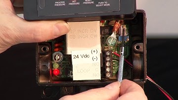 Ashcroft N Series Pressure Switch Calibration