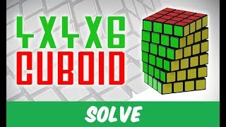 Solving the 4x4x6 !!
