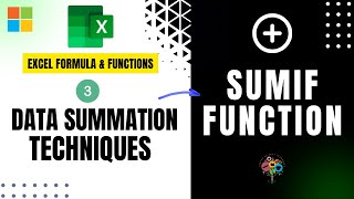 How to use SUMIF function in excel for advanced data summation | excel formula and functions