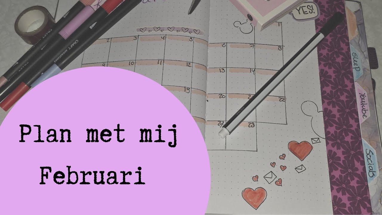 Plan met mij | Februari 2026