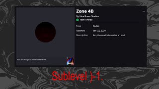 PM 6:06 Modespice Extra++ | Zone 4B: Sublevel )-1 and badge obtained