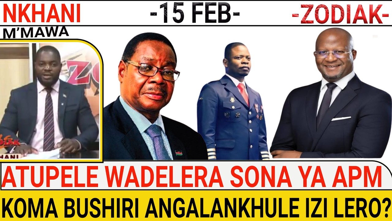 MWAVA ZOMWE WALANKHULA BUSHIRI KOMASO ATUPELE  MULUZI ZOKHUDZA AMUTHARIKA?