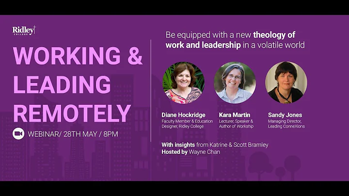 Working and Leading Remotely Webinar (Kara Martin,...