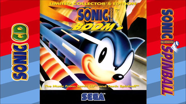 Workbench Workout - Sonic The Hedgehog Boom