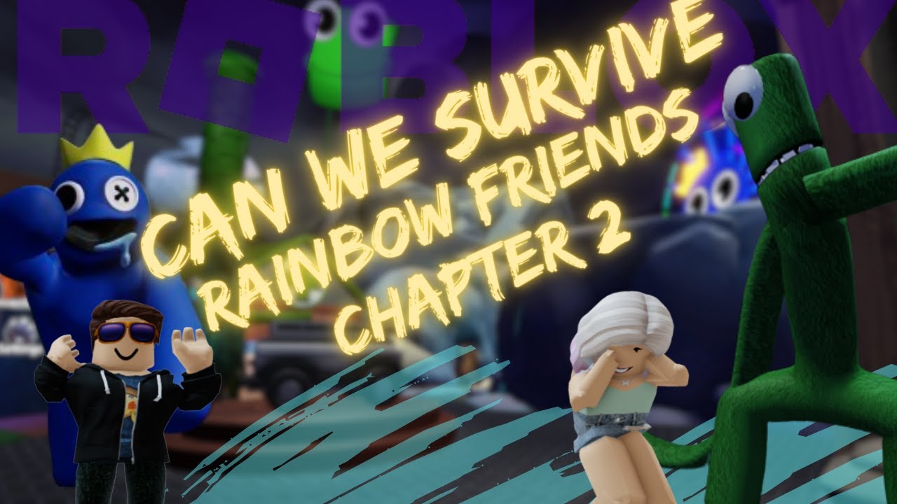 We play Rainbow Friends Chapter 2 | Roblox (Red is bluffing?)