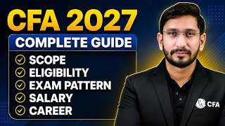 CFA Course 2027 Complete Details | Eligibility, Fees, Syllabus & Salary | CFA by PW