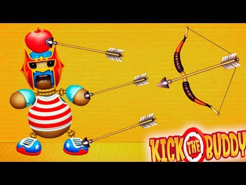 Видео: АНТИСТРЕСС ПРОТИВ ИГР! Уничтожь любым способом - Kick the Buddy