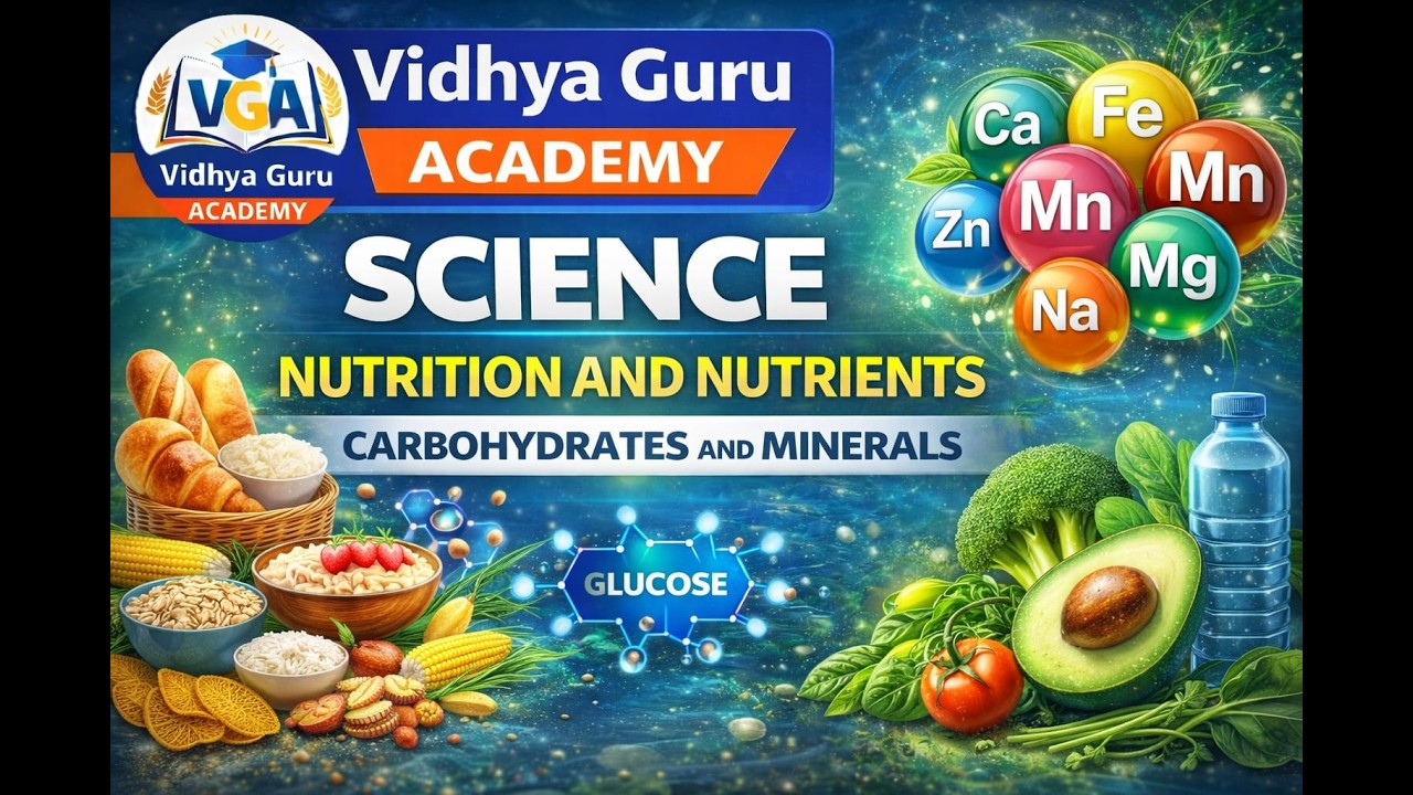 HSSC Science Live: Nutrition & Nutrients | Haryana Police, Group D, Forester Special