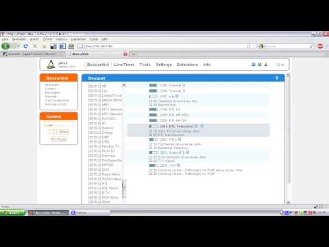 Coolstream HD1 - Timer programmieren per Web Interface