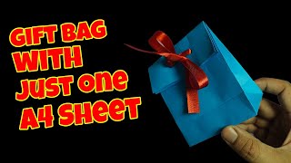 Gift Bag Making | How To Make A Gift Bag At Home (Gift Bag Ideas)