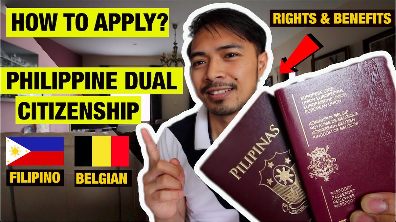 PHILIPPINE DUAL CITIZENSHIP APPLICATION (BEING A FILIPINO BELGIAN) - YouTube
