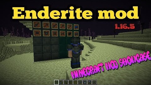 Minecraft 1.16.5 - Enderite mod