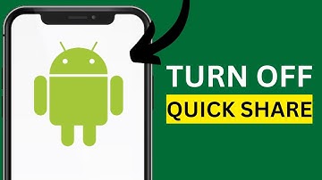 How to Turn Off Quick Share_Nearby on Android Phone
