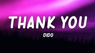 Thank You - Dido (Lyrics) Resimi