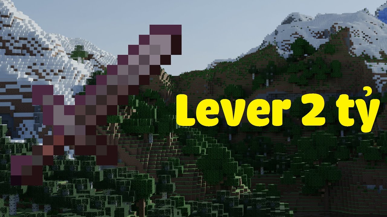 Cách enchant đồ lever 2 tỷ trong Minecraft !!! - youtube