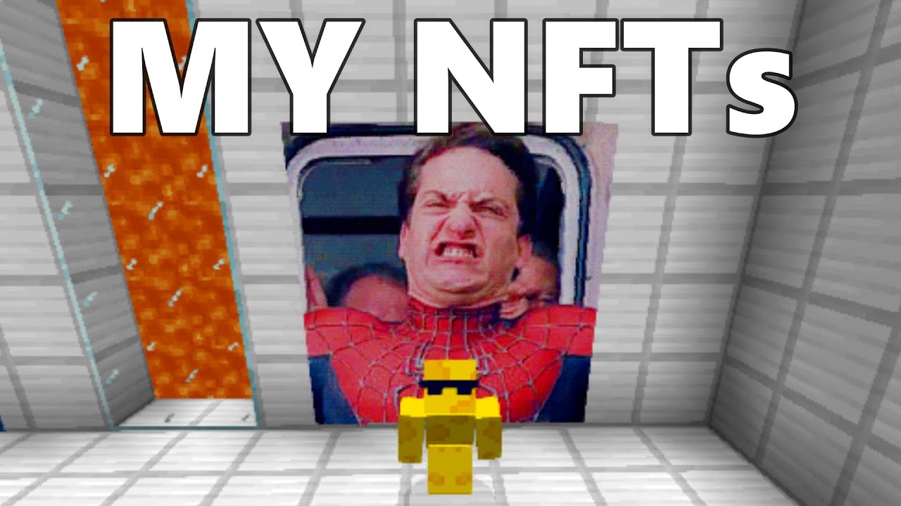 how i PROTECT my NFTs in MINECRAFT 😱 #shorts