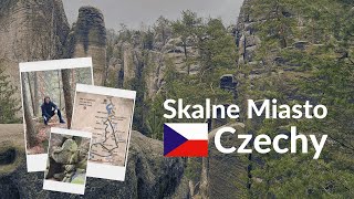 Skalne miasto Czechy  Adrspach i Teplickie skaly  Cud natury! #podróże #góry #czechy #skalnemiasto