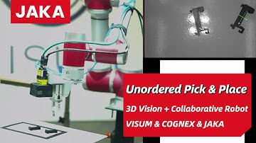 Unordered Pick & Place with 3D Vision | Collaboration with VISUM and COGNEX