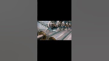 Gia công con lăn thép mạ kẽm theo yêu cầu - êm, bền, giá tốt. #conlanbangtai #giacongconlan #conlan