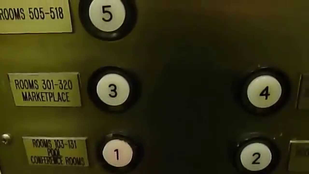 Elevator at the Mill Falls hotel in Meredith NH