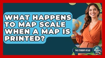 What Happens To Map Scale When A Map Is Printed? - The Student Atlas