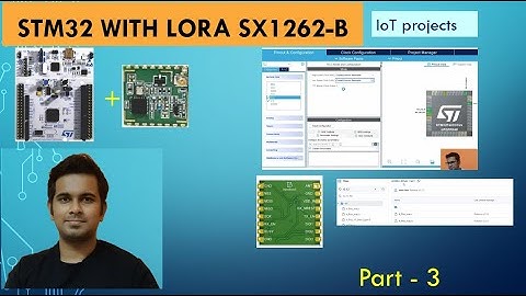 LoraModule Configuration in STM32  Part 3. #SX1262 #stm32