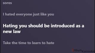 Silverchair - Learn To Hate (Karaoke Edition)