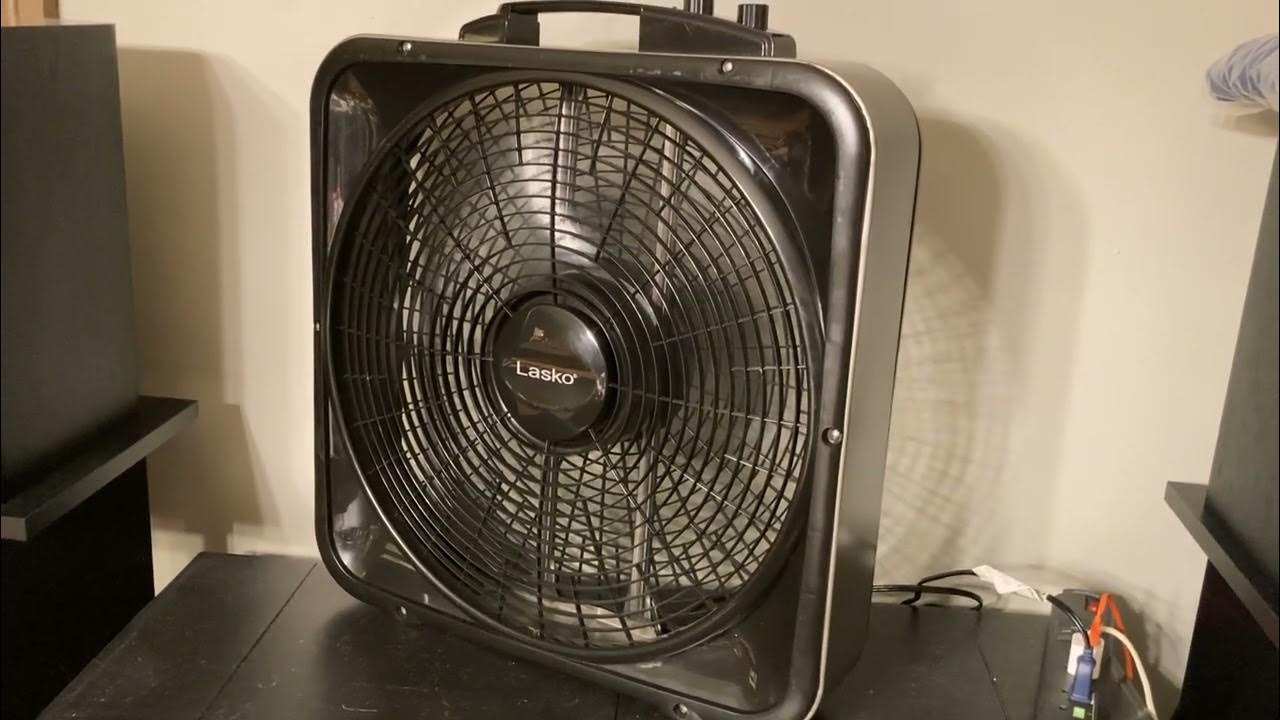Lasko WeatherShield Select Box Fan 201415 YouTube