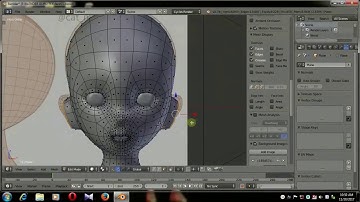 3d cartoon character modelling in blender timelapse part-1