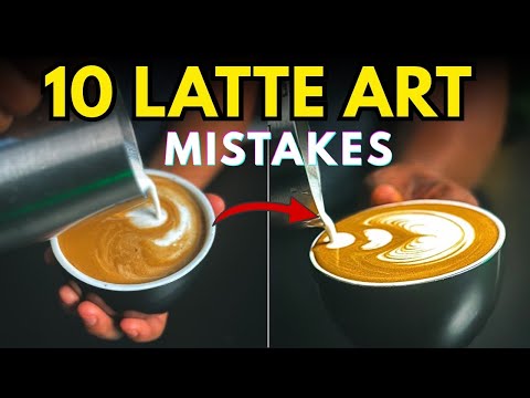 FIX NOW 10 Latte Art Mistakes Every Preventing you to make perfect latte art